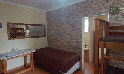 Kitnet com 1 dormitório à venda, 24 m² por R$ 170.000 - Aviação - Praia Grande/SP