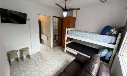 Kitnet com 1 dormitório à venda, 18 m² por R$ 178.000 - Canto do Forte - Praia Grande/SP