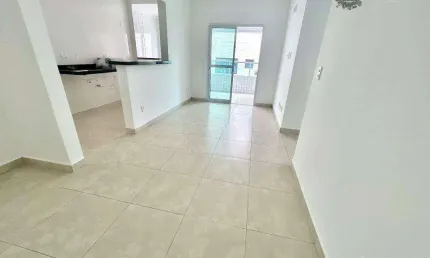 Apartamento com 2 dormitórios à venda, 62 m² por r$ 395.000 - aviação - praia grande/sp