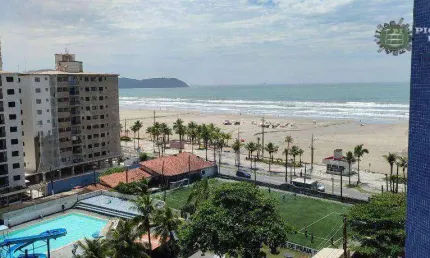Apartamento com 2 dormitórios para alugar, 57 m² por R$ 2.350,01/mês - Aviação - Praia Grande/SP