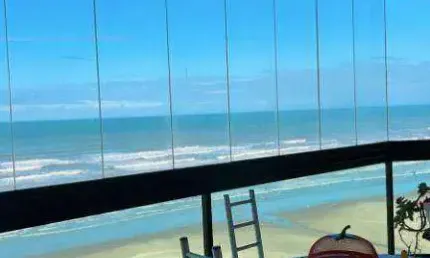 Apartamento com 4 dormitórios à venda, 137 m² por r$ 1.400.000 - aviação - praia grande/sp