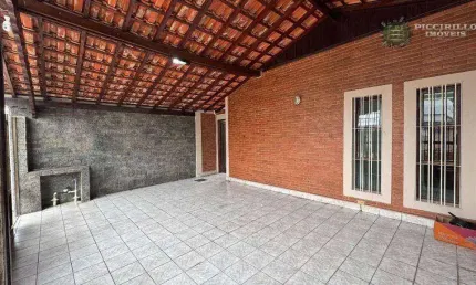Casa com 3 dormitórios à venda, 100 m² por R$ 680.000 - Vila Guilhermina - Praia Grande/SP