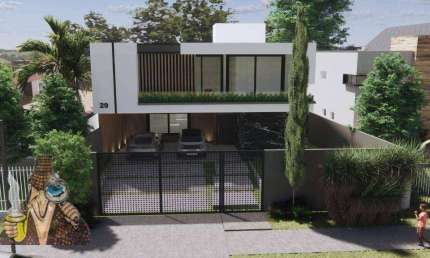 Sobrado com 4 dormitórios à venda, 371 m² por R$ 3.800.000,00 - Mercês - Curitiba/PR