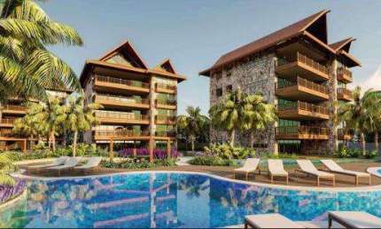 Apartamento de Praia para Venda em Aquiraz, Porto das Dunas, 4 dormitórios, 4 suítes, 6 banheiros, 4 vagas