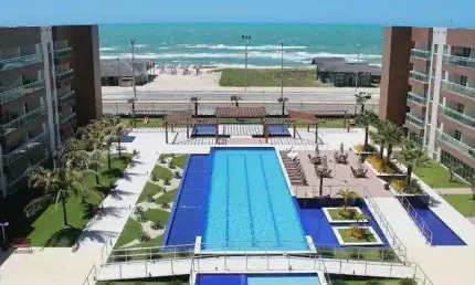 Apartamento para Venda em Fortaleza, Praia do Futuro II, 2 dormitórios, 1 suíte, 2 banheiros, 1 vaga