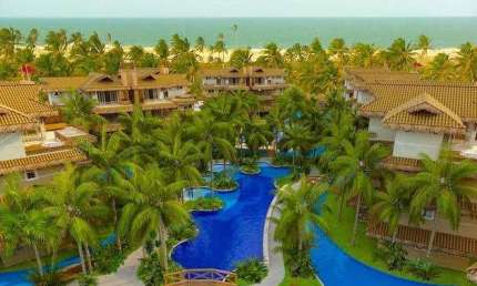 Apartamento de Praia para Venda em Aquiraz, Porto das Dunas, 4 dormitórios, 4 suítes, 6 banheiros, 2 vagas