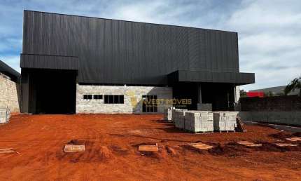 EXCLUSIVO - Barracão para Locação na Gleba Jacutinga – Londrina | Área Industrial | 1.600m² | 2 Docas | Estacionamento | R$ 25.500,00