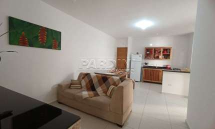 Ótimo apartamento com 2 dormitórios e área gourmet na praia das Toninhas em Ubatuba!