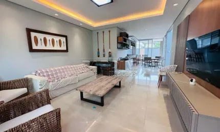 Ótima residência alto padrão com 4 suítes, piscina e área gourmet, na praia da lagoinha em ubatuba!