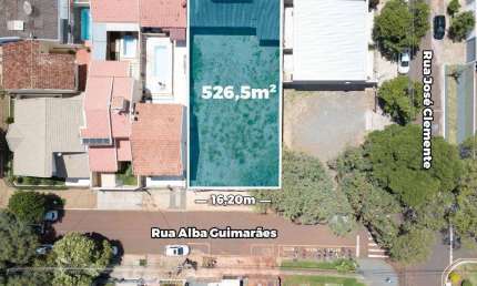Terreno à venda na Rua Alba Guimarães, 58, Zona 07, Maringá