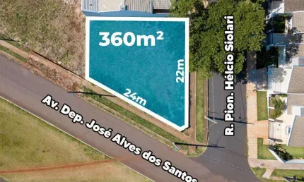 Terreno à venda em Maringá, Jardim Everest, com 360.19 m²