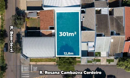 Terreno à venda em maringá, jardim everest, com 301.08 m²