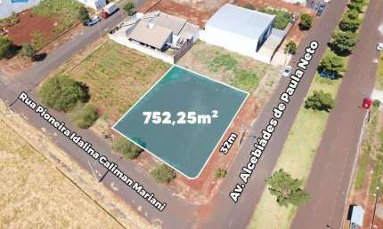 Terreno com 752.25 m² à Venda no Jardim Oriental - Maringá