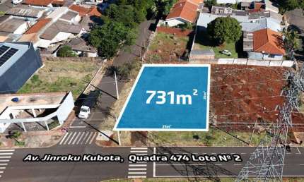 Terreno  com 731.50 m² à Venda no Jardim Alvorada - Maringá