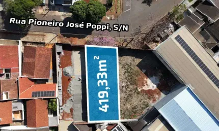 Terreno à venda em Maringá, Jardim Tóquio, com 419.33 m²