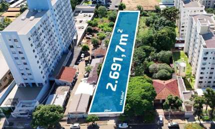 Terreno com 2691.7 m² à Venda no Jardim Alvorada - Maringá