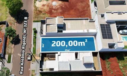Terreno em condomínio fechado à venda na Rua Antônio Rigoldi, 323 B, Bom Jardim, Maringá