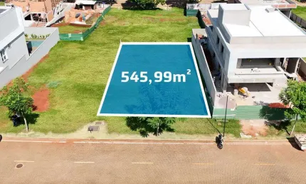 Terreno à venda em Maringá, Jardins de Monet Residence, com 545.99 m²