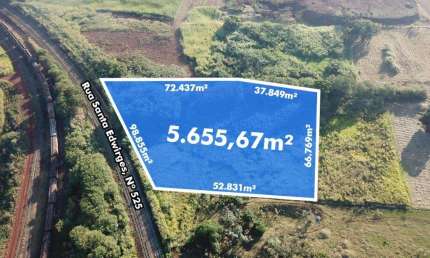 Terreno à venda em Maringá, Parque Industrial, com 5655.67 m²