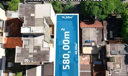 Terreno comercial à venda na Rua Santos Dumont, 1029, Zona 03, Maringá