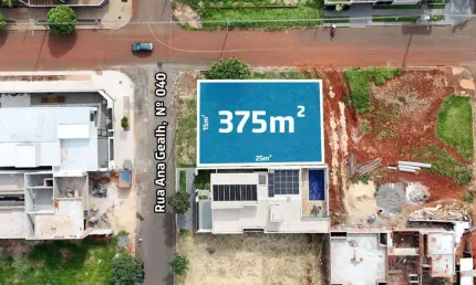 Terreno à venda na Rua Ana Gealh, 040, Bom Jardim, Maringá