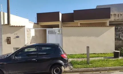 Casa para Venda em Peruíbe, Estância dos Eucaliptos, 2 dormitórios, 1 banheiro, 3 vagas
