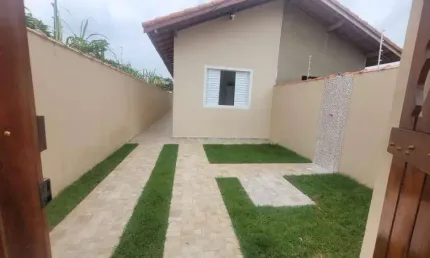 Casa para Venda em Itanhaém, Gaivota, 2 dormitórios, 1 suíte, 1 banheiro, 1 vaga