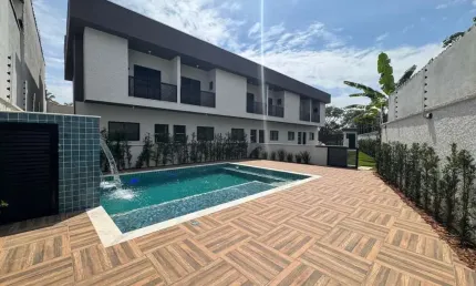 Casa em condomínio para venda em itanhaém, santa julia, 2 dormitórios, 2 suítes, 1 banheiro, 2 vagas