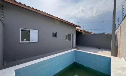 Casa para venda em itanhaém, cibratel 2, 2 dormitórios, 1 suíte, 1 banheiro
