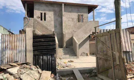 Casa para venda em itanhaém, jardim laranjeiras, 2 dormitórios, 1 suíte, 1 banheiro, 2 vagas