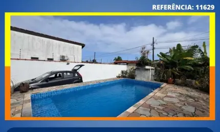 Casa para venda em itanhaém, bopiranga, 3 dormitórios, 1 suíte, 1 banheiro, 4 vagas