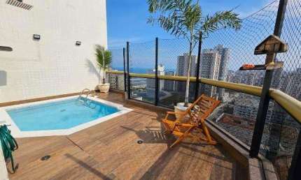 Apartamento para Venda em Praia Grande, Aviação, 3 dormitórios, 3 suítes, 1 banheiro, 2 vagas