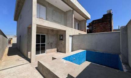 Casa para Venda em Itanhaém, Bopiranga, 2 dormitórios, 2 suítes, 2 banheiros, 2 vagas