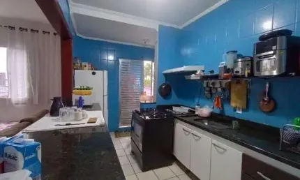 Apartamento para venda em itanhaém, umuarama, 2 dormitórios, 1 banheiro, 1 vaga