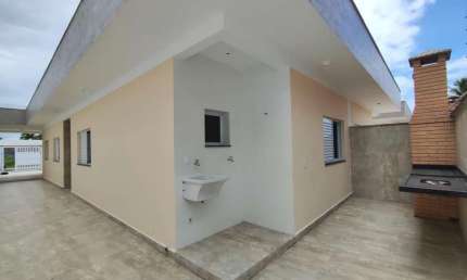 Casa para Venda em Itanhaém, Cibratel 2, 3 dormitórios, 1 suíte, 1 banheiro, 2 vagas