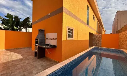 Casa para venda em itanhaém, cibratel 2, 2 dormitórios, 1 suíte, 1 banheiro