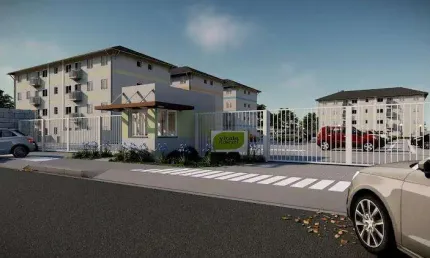 Apartamento para venda em mongaguá, itaguaí, 2 dormitórios, 1 banheiro