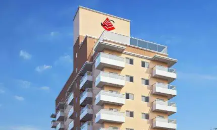 Apartamento para venda em praia grande, guilhermina, 2 dormitórios, 1 suíte, 1 banheiro, 1 vaga