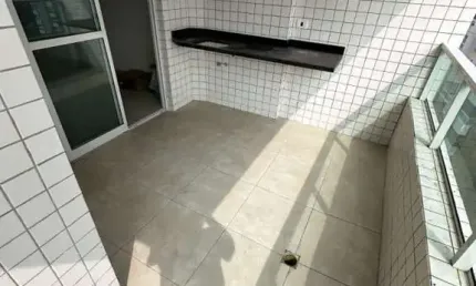 Apartamento para Venda em Praia Grande, Aviação, 2 dormitórios, 1 suíte, 1 banheiro, 1 vaga