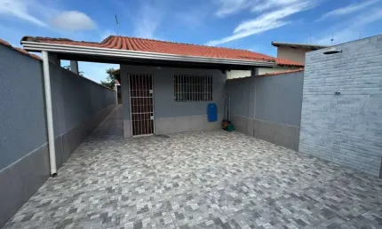 Casa para Venda em Itanhaém, Guacyra, 2 dormitórios, 1 banheiro, 1 vaga