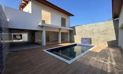 Casa para venda em itanhaém, savoy, 4 dormitórios, 1 suíte, 3 banheiros, 5 vagas