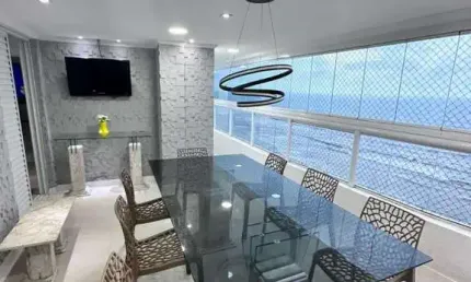 Apartamento para venda em mongaguá, centro, 4 dormitórios, 4 suítes, 1 banheiro, 2 vagas
