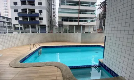 Apartamento para Venda em Praia Grande, Canto do Forte, 2 dormitórios, 1 suíte, 1 banheiro, 2 vagas