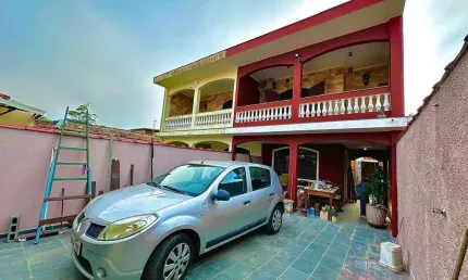 Casa para Venda em Itanhaém, Gaivota, 3 dormitórios, 1 suíte, 3 banheiros, 4 vagas