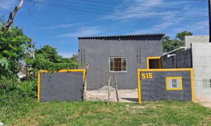 Casa para Venda em Itanhaém, Luizamar Mirim, 1 dormitório, 1 banheiro, 2 vagas