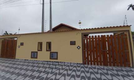 Casa para Venda em Itanhaém, Nova Itanhaém, 2 dormitórios, 1 suíte, 1 banheiro, 2 vagas