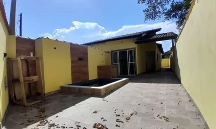 Casa para venda em itanhaém, jamaica, 2 dormitórios, 1 suíte, 1 banheiro, 2 vagas