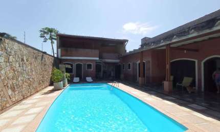 Casa para Venda em Itanhaém, Suarão, 4 dormitórios, 4 suítes, 1 banheiro, 2 vagas