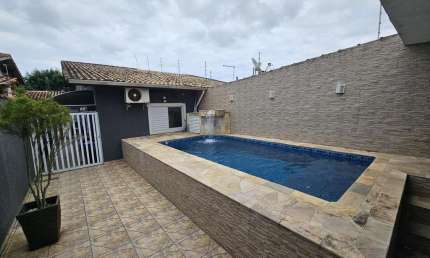 Casa para Venda em Itanhaém, Cibratel 2, 2 dormitórios, 1 suíte, 1 banheiro, 2 vagas