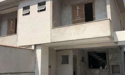 Casa para venda em praia grande, tupi, 3 dormitórios, 3 suítes, 1 banheiro, 3 vagas